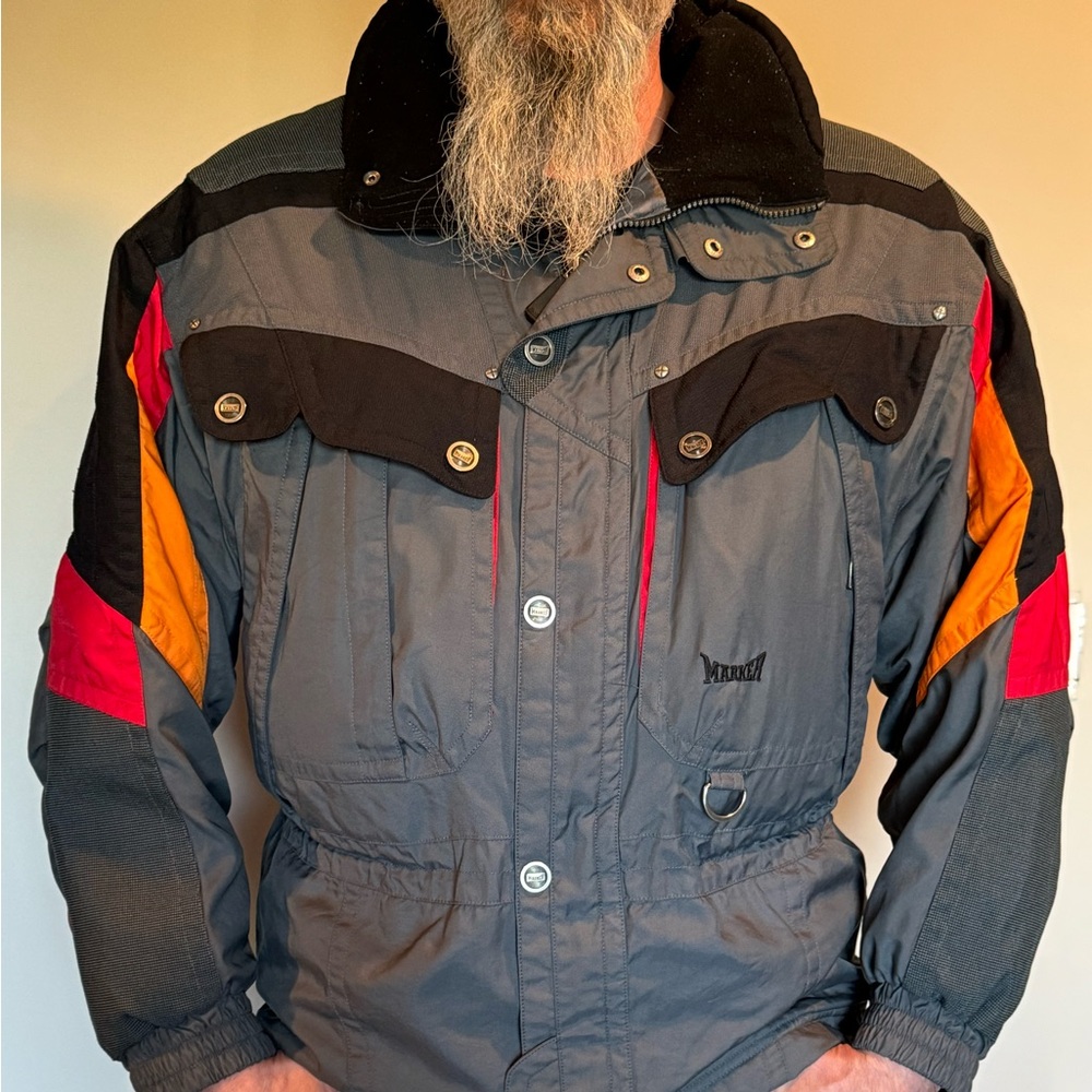 Marker Mens Vintage Ski Patrol style jacket